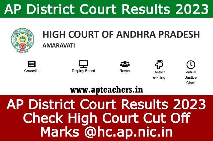AP District Court Results 2023 Release on 23rd Feb Date Fixed Get the Selection List
