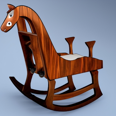 Horserock: AI Product Ideation for Horse Inspired Rocking Chairs
