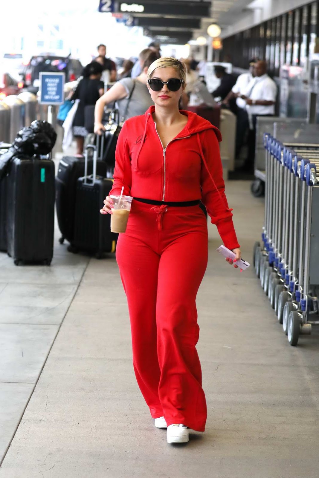 Bebe Rexha celebrity high street style fashion