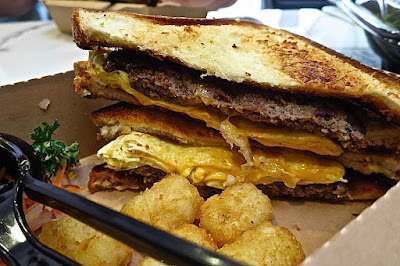 Syohachi Wagyu Hamburg, wagyu toasties