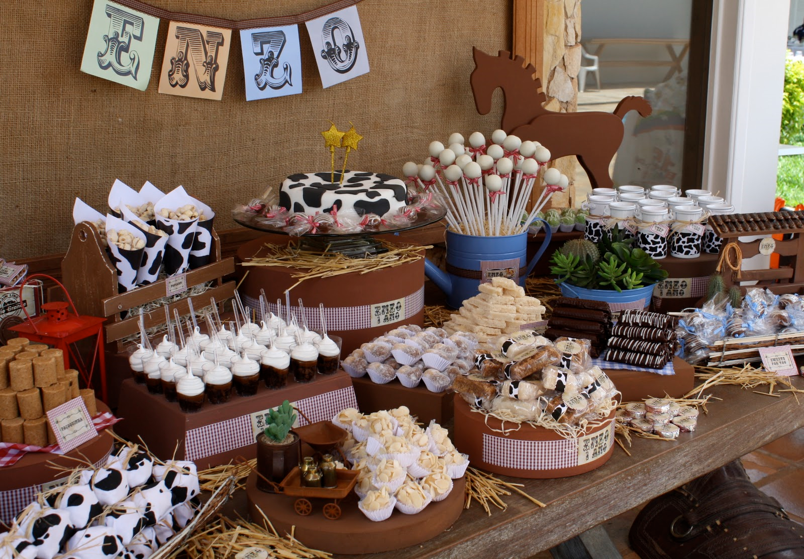  Party  Frosting Western  Cowboy cowgirl party  ideas  inspiration