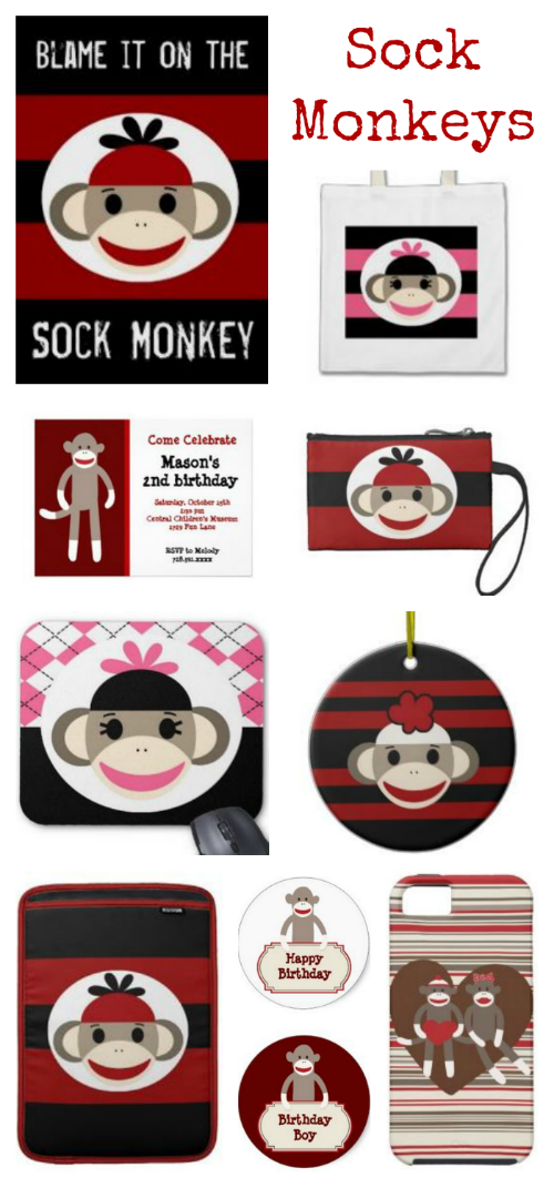 sock monkey gifts