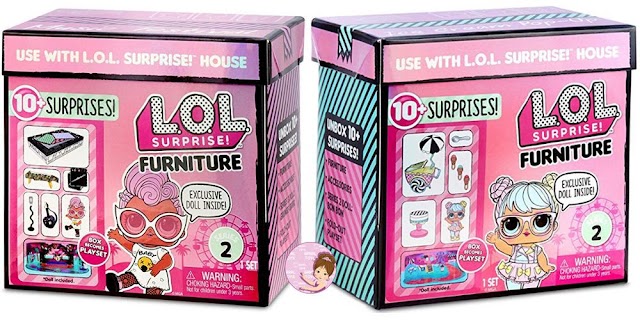 New L.O.L. Surprise Furniture Series 2 with 10 Surprises to Unbox