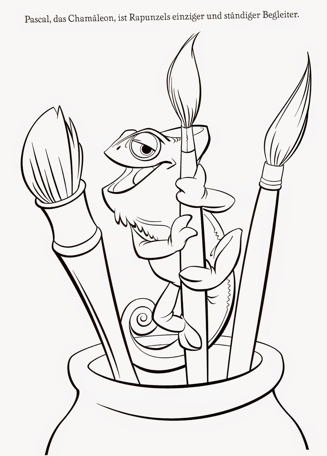 Download Coloring Pages: "Tangled" Free Printable Coloring Pages of ...