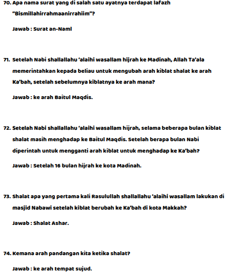 isi buku kumpulan soal untuk anak tpa