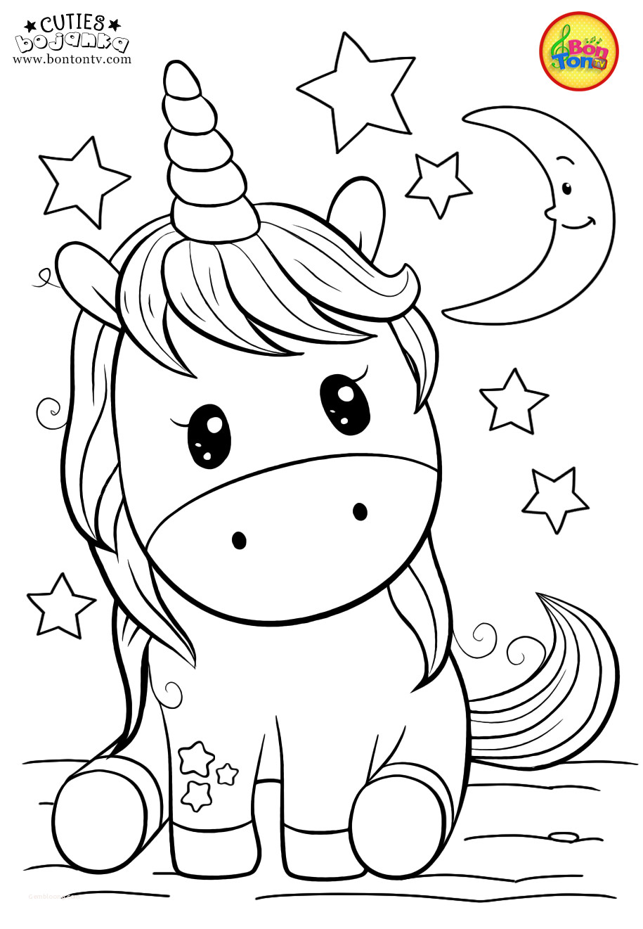 Preschool Coloring Book Printable For