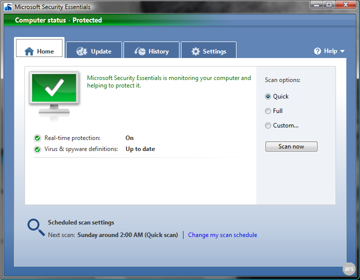 Download MSE terbaru Antivirus