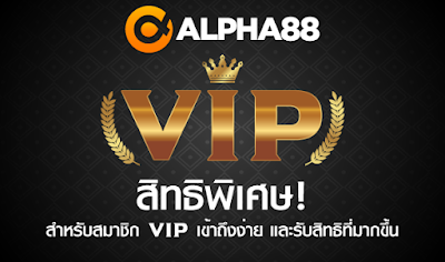 ระดับ VIP ALPHA88 และ สิทธิประโยชน์