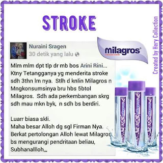 Testimoni Stroke Dengan Milagros