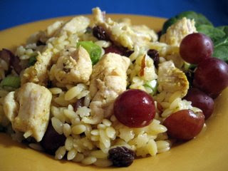 Curried Chicken Orzo Salad