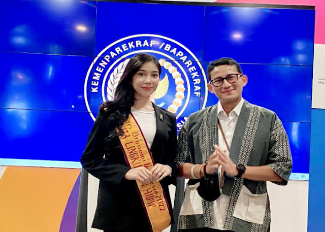 Susiko Ginting Terpilih Duta Lingkungan Hidup Pada Grand Final Putri Otonomi Indonesia