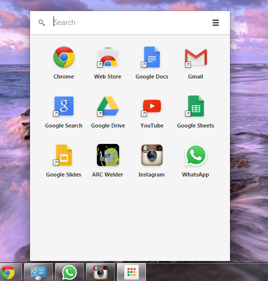 Chrome App Launcher