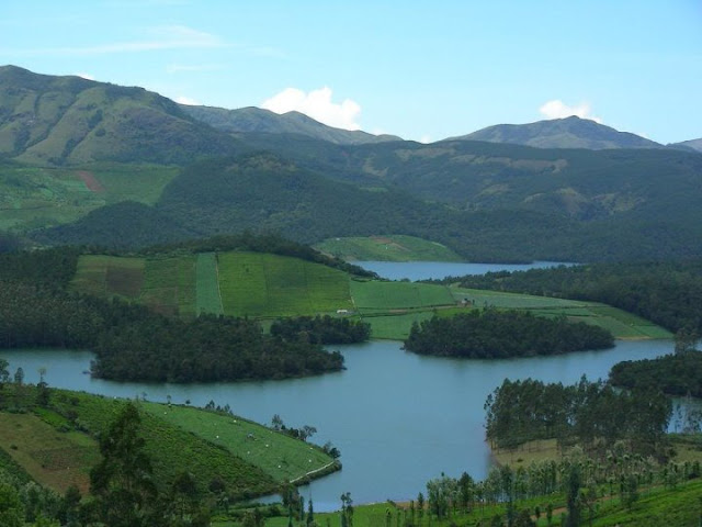 View from Ooty, Tamil Nadu. 