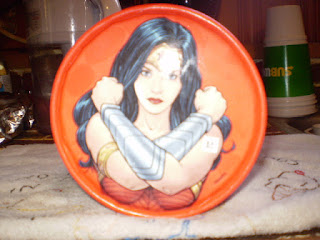 Lid of Eddy's Wonder Woman Golden Lasso Twirl Ice Cream #2