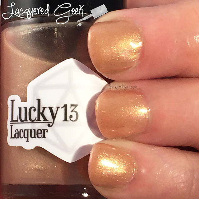 Lucky 13 Lacquer Bitchy Trampoline nail polish swatch by Lacquered Geek