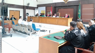 Kontraktor Pembangunan Gedung DPRD PALI Divonis 5 Hingga 4,5 Tahun Penjara