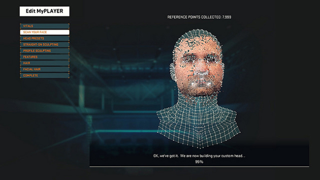 The 2K editor has the right to scan your face for his basketball game