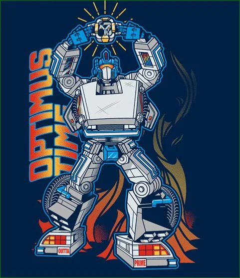 optimus-time-tshirt-design