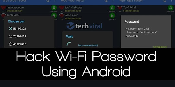 How to hack WiFi passwords using Android phone