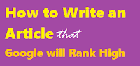 How to Write SEO Articles