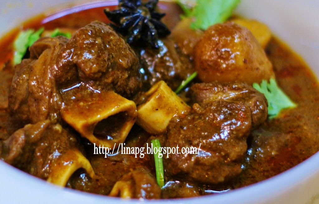 Resepi Gulai Daging Kambing Bawang Goreng (Tanpa Santan 