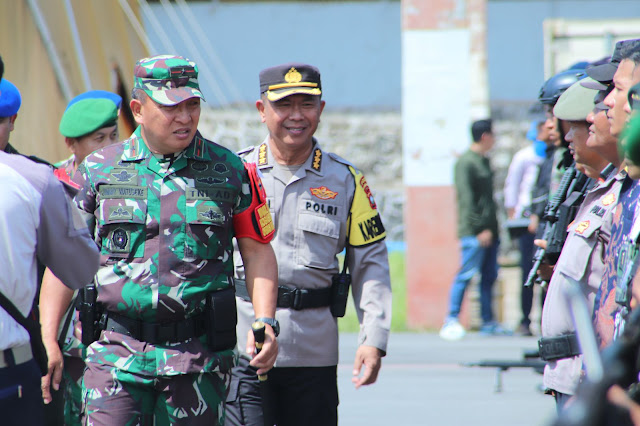 Danrem 033/WP Pimpin Apel Pengamanan Kunker Wapres RI ke Kota Tanjungpinang