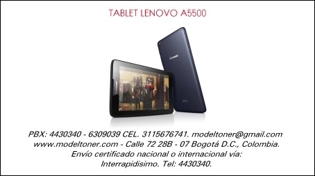 TABLET LENOVO A5500