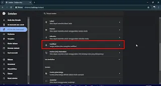 Mengatur Notifikasi Chrome di Laptop