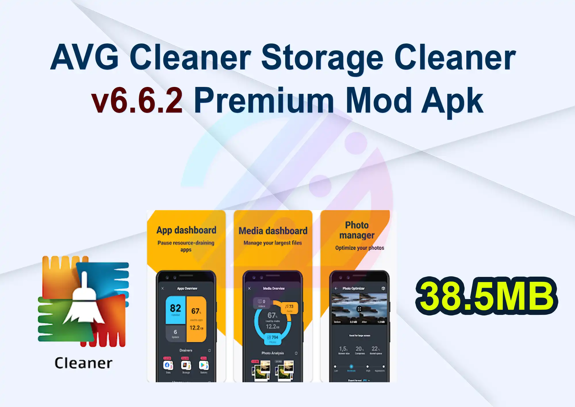 AVG Cleaner – Storage Cleaner v6.6.2 Premium Mod Apk