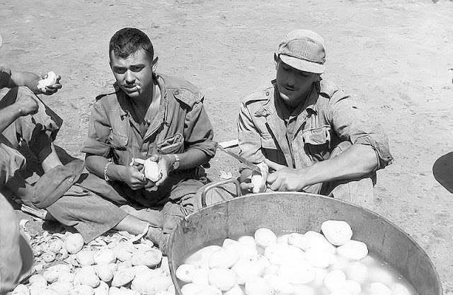 Las “perolas”; sirven para líquidos y sólidos; son todo terreno (Foto archivo propio)