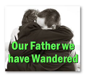 the father's loving embrace in a moment of reconcilliation