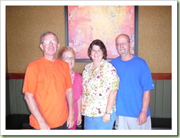 Larry, Babs, Terry & Randy