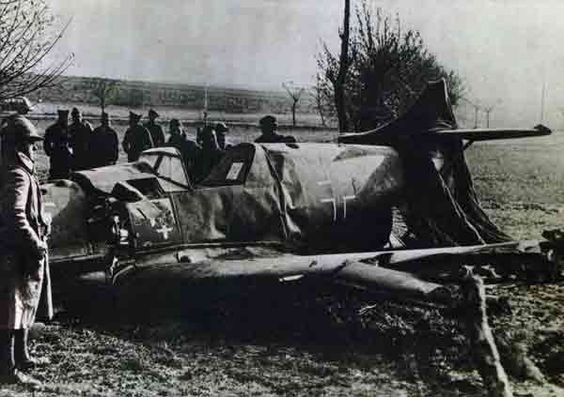 22 November 1939 worldwartwo.filminspector.com crashed Bf 109 France