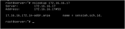 Cara mengatasi nslookup command not found di debian 8