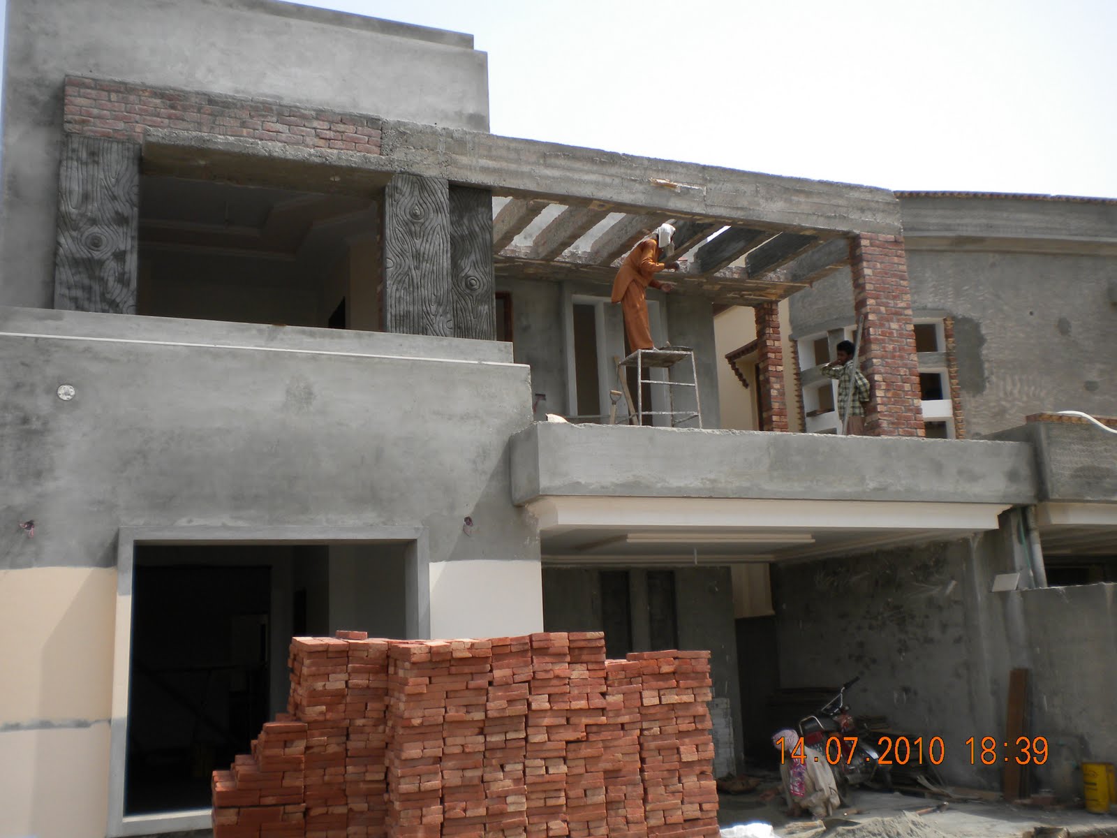 Front Elevation of Houses in Bahria Town Lahore