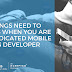 5 Things Need to Discuss When You Are Hire Dedicated Mobile apps Developer
