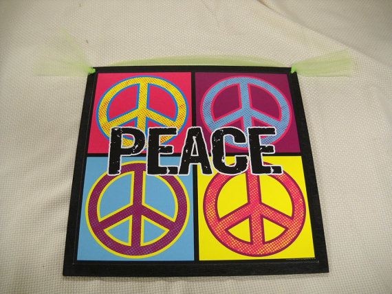 Peace Sign Decorations For Bedrooms