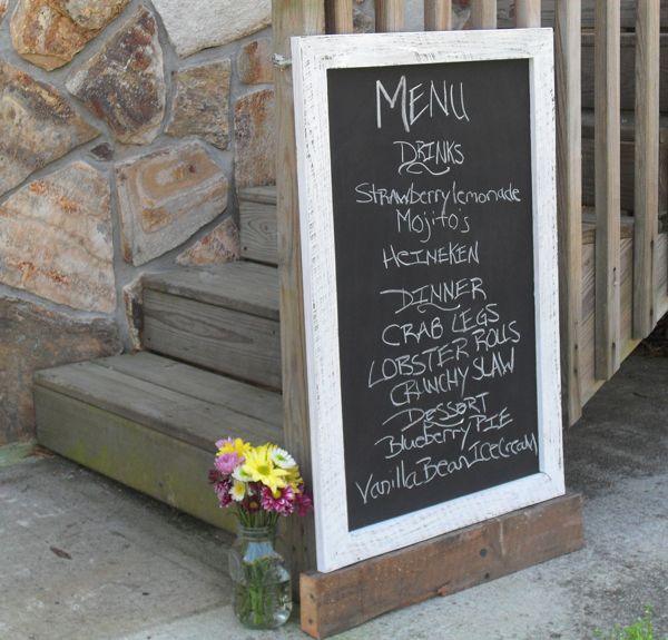 Tagged wedding chalkboards creative wedding ideas sign menu board 