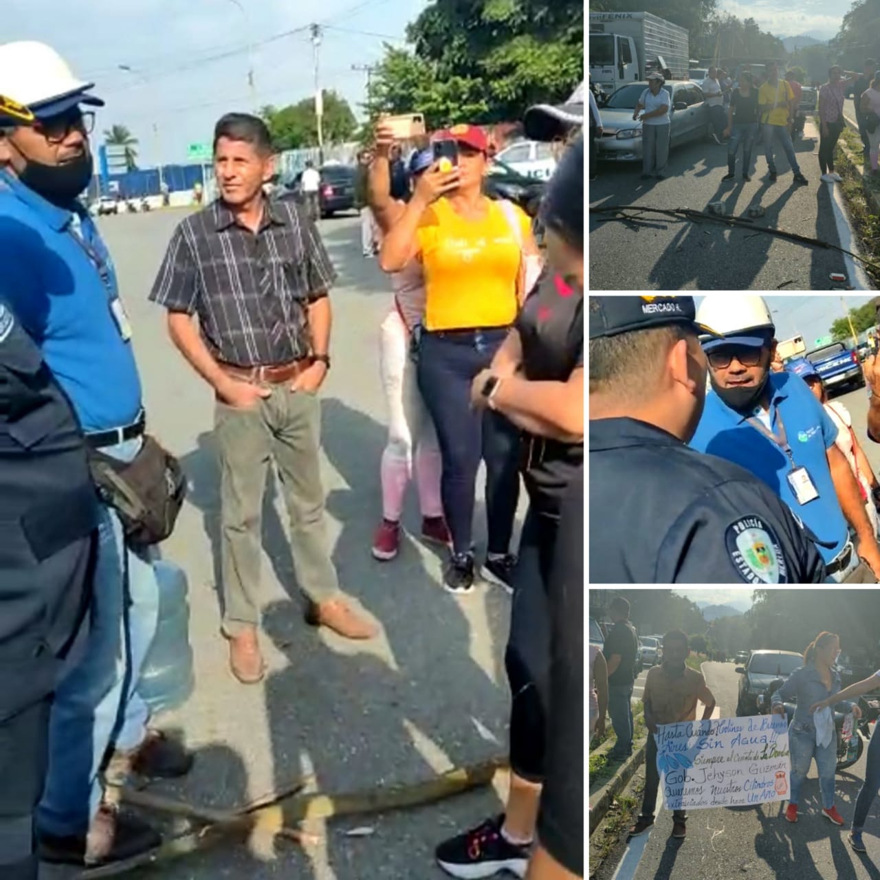 Protestantes recibieron respuestas de Aguas de Mérida en El Vigía