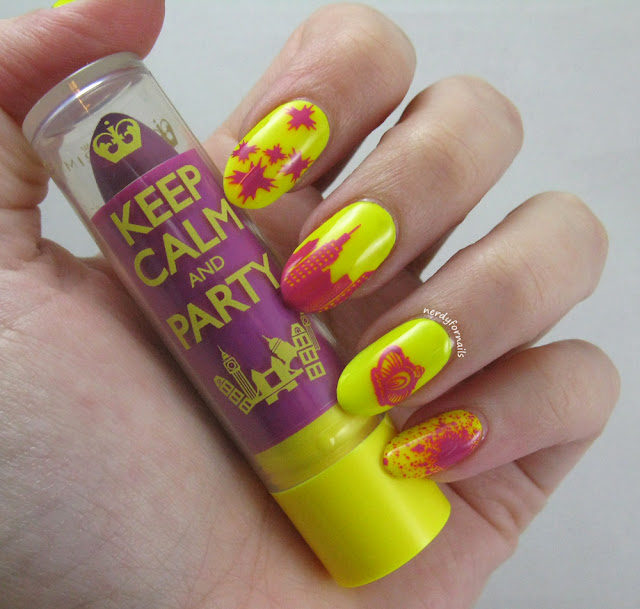 Rimmel Keep Calm Lip Balm Review and Nails