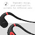 DDJ-Submersible headphones Q1 for swimming, bone conduction helmets for mp3 music playback with built-in 8G memory, IPX8 water resistance, 15 days standby