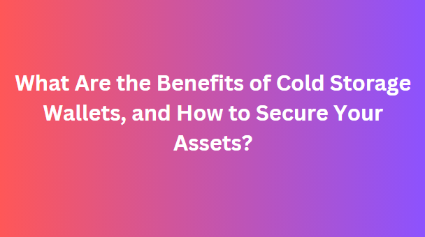 What Are the Benefits of Cold Storage Wallets, and How to Secure Your Assets?
