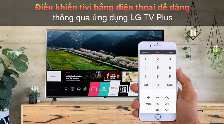 Smart Tivi NanoCell LG 4K 65 inch 65NANO75TPA - LG TV PLUS Smart Tivi NanoCell LG 4K 65 inch 65NANO75TPA - LG TV PLUS