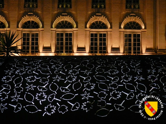 NANCY (54) - Photos nocturnes du jardin éphémère 2016