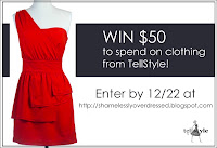 Enter to Win $50 for Clothing from TellStyle.com - Ends 12/22/12