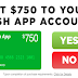 Win a $750 Cash App Deposit by Prize Grab