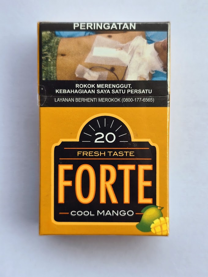Forte Cool Mango 20, SPM Virginia Blend Dari Djarum Group Dengan Perpaduan Manis Mangga Dan Sensasi Dingin