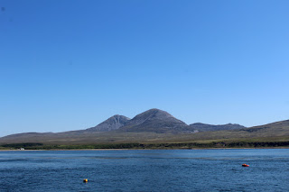 Looking across to the Paps of Jura