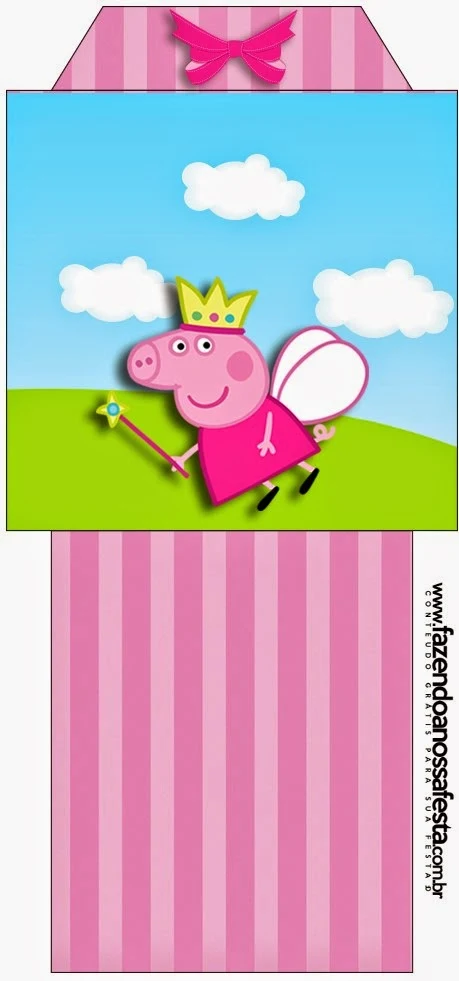 Imprimibles gratis de Peppa Pig Hada.