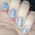 Nail Art of the Day: Frosted Snowflakes